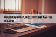 跟团游携程哪家好,携程上跟团游和自由行有什么区别